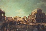 Canaletto Basilica di Vicenza e ponte di Rialto (mk21) oil painting picture wholesale
