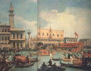 Canaletto Ritorno del bucintoro al Molo nel giorno dell'Ascensione dopo Il (mk21) oil painting picture wholesale