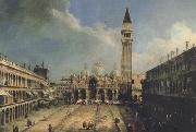 Canaletto Piazza S.Marco con la basilica di fronte (mk21) oil painting picture wholesale