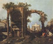 Canaletto Paesaggio con rovine (mk21) oil painting picture wholesale