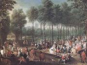 Anonymous St James's Park and the Mall (mk25) oil
