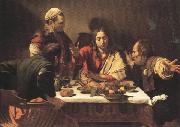 Caravaggio Supper at Emmans (mk33) Germany oil painting reproduction