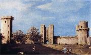 Canaletto The Courtyard of the Castle of Warwick oil painting picture wholesale