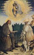 PISANELLO The Virgin and Child with the Saints George and Anthony Abbot Germany oil painting artist