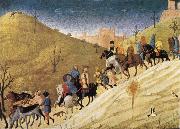 SASSETTA The Procession of the Magi painting