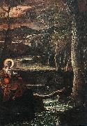 Tintoretto St Mary of Egypt Germany oil painting artist