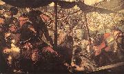 Tintoretto Battle between Turks and Christians oil painting artist