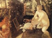 Tintoretto Susanna at he Bath Germany oil painting artist