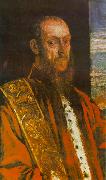 Tintoretto Portrait of Vincenzo Morosini oil painting picture wholesale