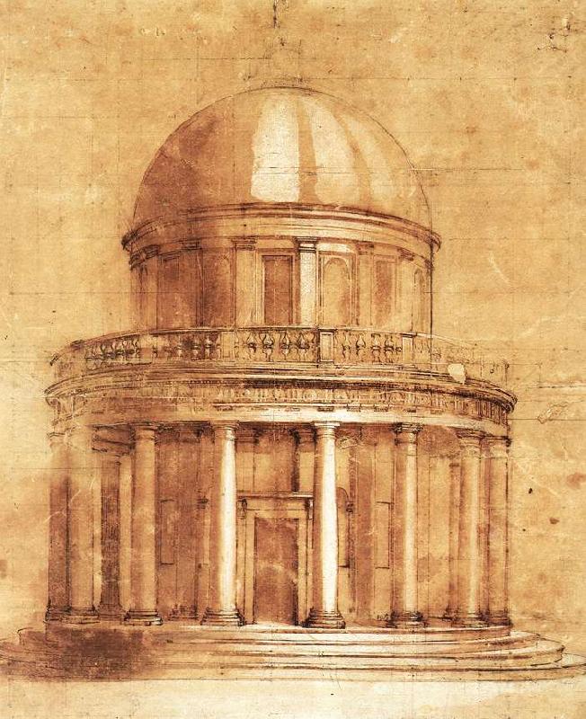 BRAMANTE Study fgf Germany oil painting art