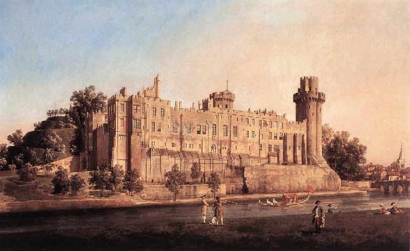 Canaletto Warwick Castle: the South Front df Germany oil painting art