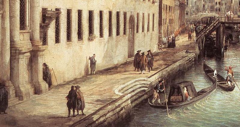 Canaletto Rio dei Mendicanti (detail) s Germany oil painting art