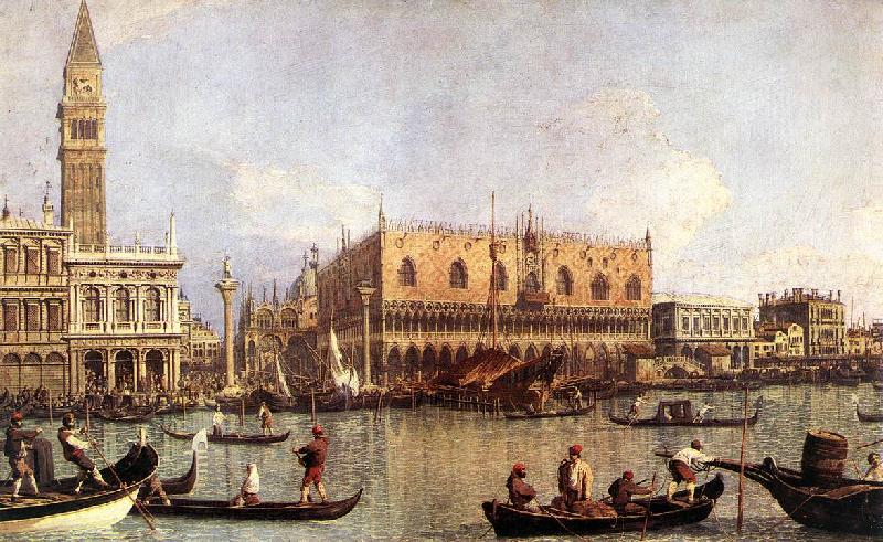 Canaletto Palazzo Ducale and the Piazza di San Marco Germany oil painting art