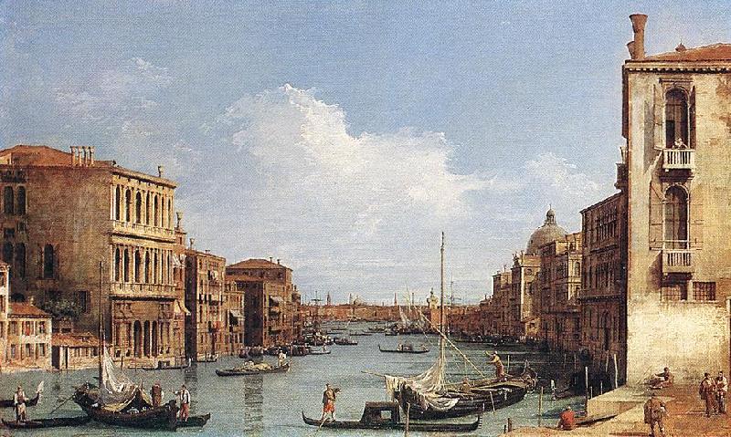 Canaletto The Grand Canal from Campo S. Vio towards the Bacino fdg Germany oil painting art
