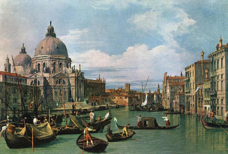 Canaletto The Grand Canal and the Church of the Salute df Germany oil painting art