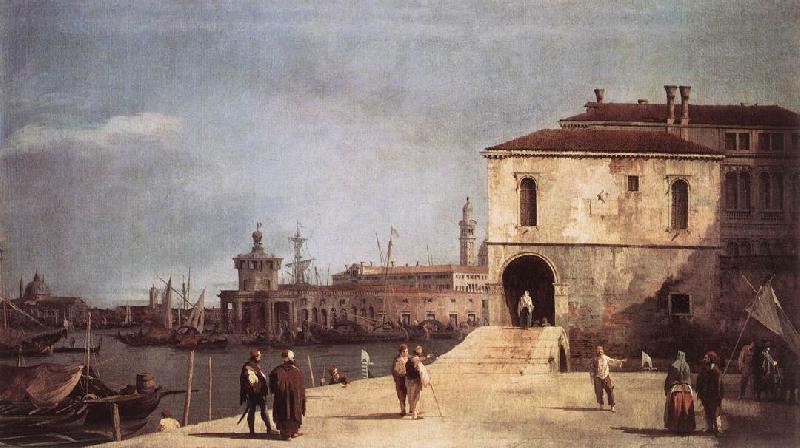 Canaletto The Fonteghetto della Farina Germany oil painting art
