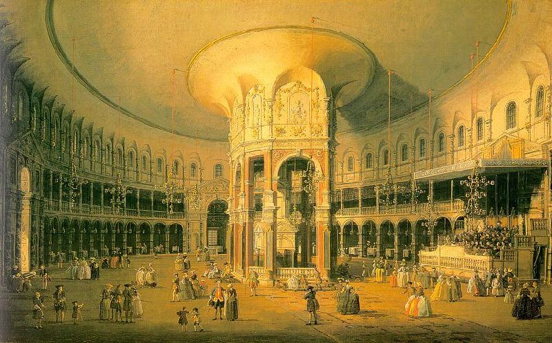 Canaletto Ranelagh, the Interior of the Rotunda Germany oil painting art