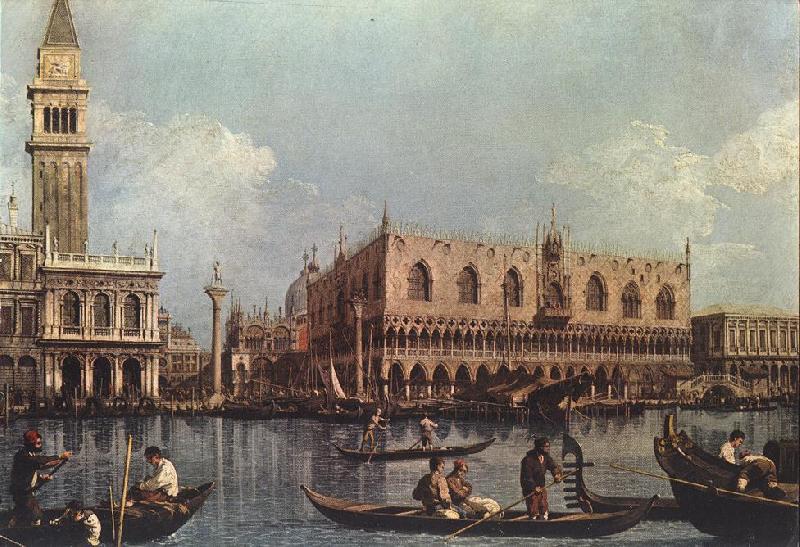 Canaletto View of the Bacino di San Marco (St Mark s Basin) Germany oil painting art