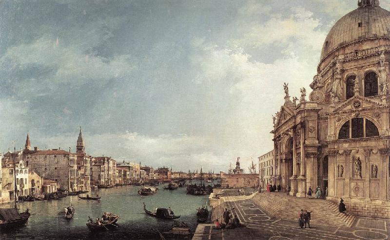 Canaletto Entrance to the Grand Canal: Looking East f oil painting image