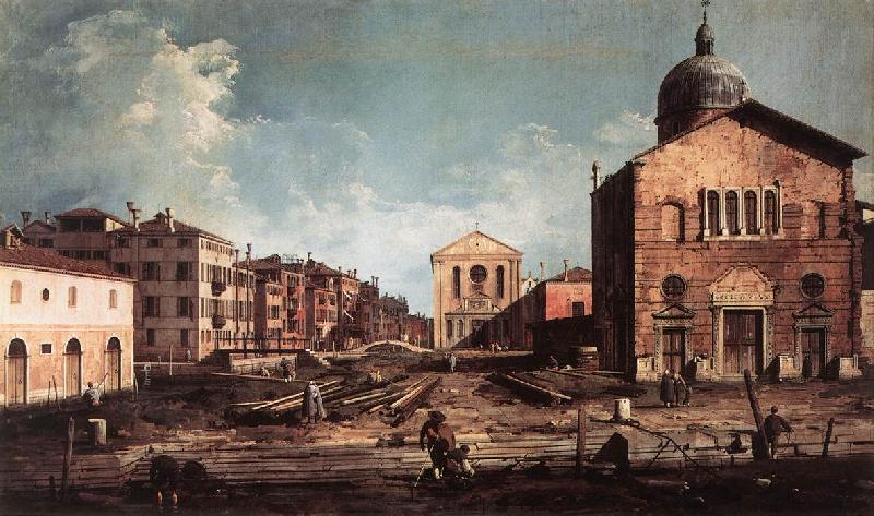 Canaletto View of San Giuseppe di Castello d oil painting picture