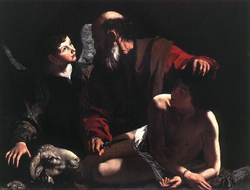 Caravaggio The Sacrifice of Isaac oil painting image