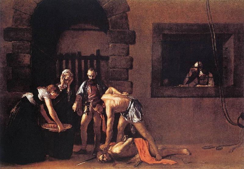 Caravaggio Beheading of Saint John the Baptist fg Germany oil painting art