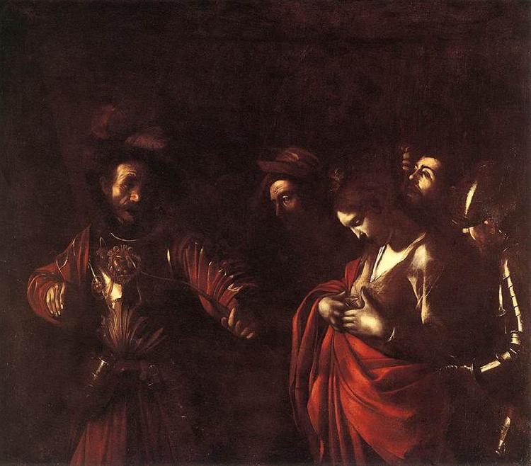 Caravaggio The Martyrdom of St Ursula f oil painting image