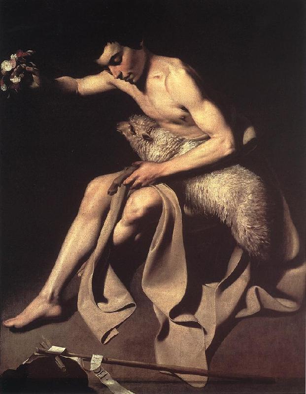 Caravaggio St. John the Baptist Germany oil painting art