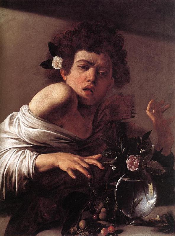 Caravaggio Boy Bitten by a Lizard f Germany oil painting art