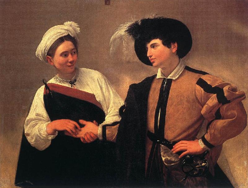 Caravaggio The Fortune Teller vf oil painting picture
