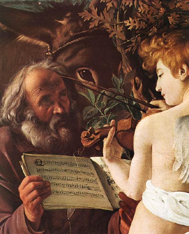 Caravaggio Rest on Flight to Egypt (detail) fgf Germany oil painting art