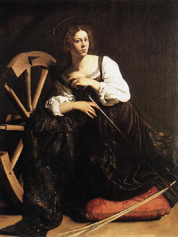 Caravaggio St Catherine of Alexandria fdf Germany oil painting art
