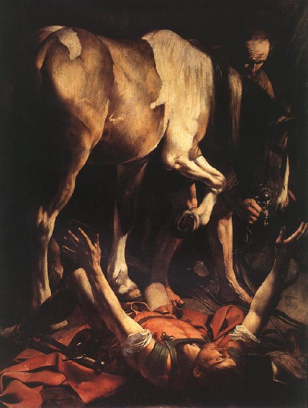 Caravaggio The Conversion on the Way to Damascus fgg oil painting image