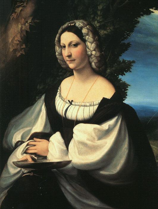 Correggio Portrait of a Gentlewoman Germany oil painting art