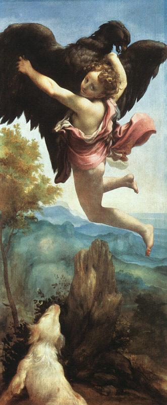 Correggio Ganymede Germany oil painting art