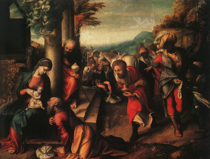 Correggio The Adoration of the Magi fg oil painting image