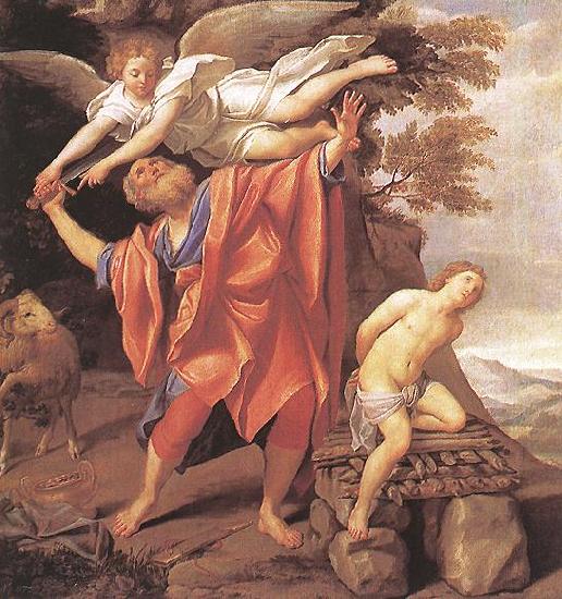 Domenichino The Sacrifice of Isaac ehe Germany oil painting art
