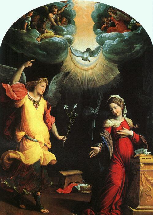 GAROFALO The Annunciation dg oil painting picture