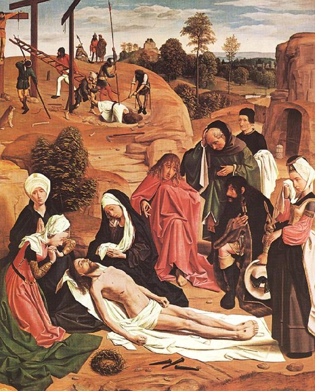 GAROFALO Lamentation over the Dead Christ dfg Germany oil painting art