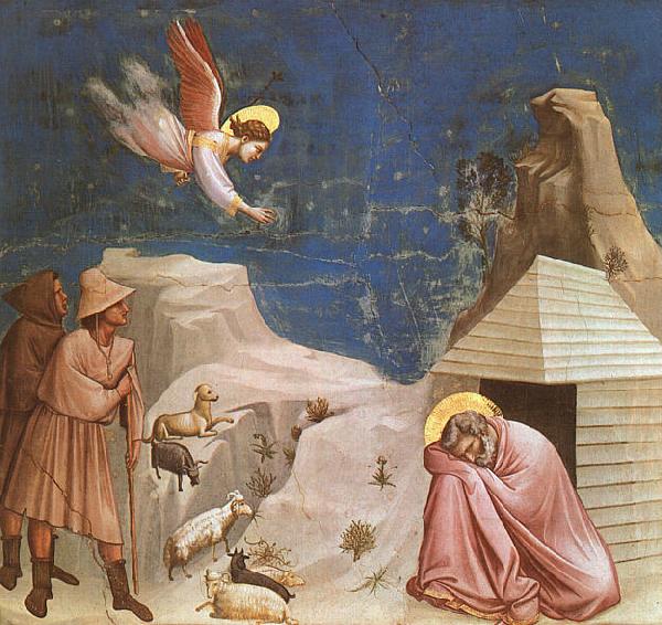 Giotto Scenes from the Life of Joachim  4 oil painting picture