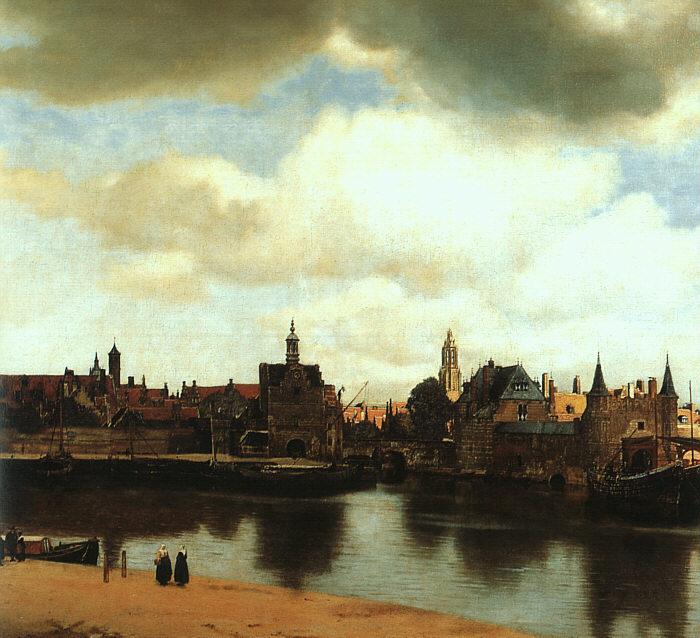 JanVermeer View of Delft oil painting image