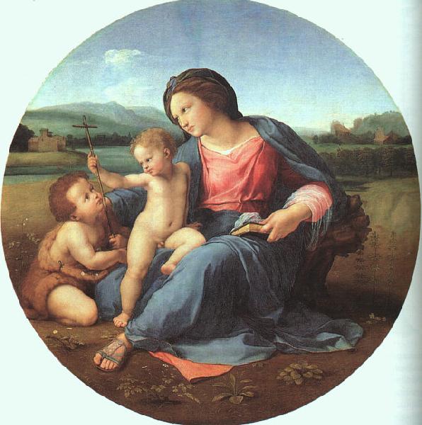 Raphael The Alba Madonna Germany oil painting art