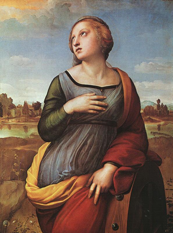 Raphael St.Catherine of Alexandria oil painting image