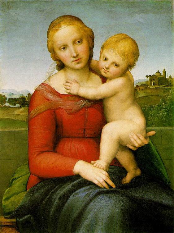 Raphael Madonna and Child Germany oil painting art