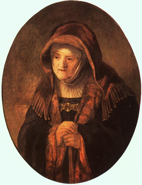 Rembrandt Rembrandt's Mother Germany oil painting art