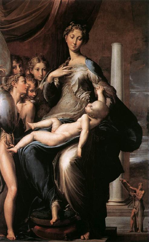 PARMIGIANINO Madonna dal Collo Lungo (Madonna with Long Neck) ga Germany oil painting art