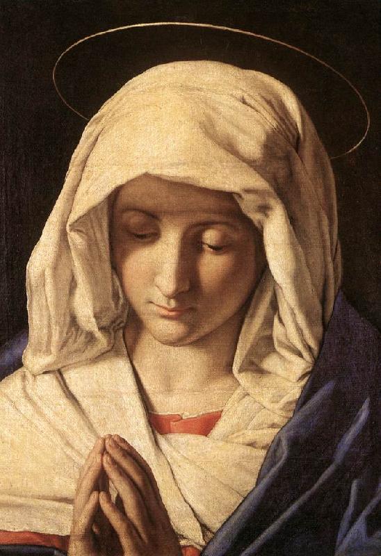SASSOFERRATO Madonna in Prayer sr oil painting picture