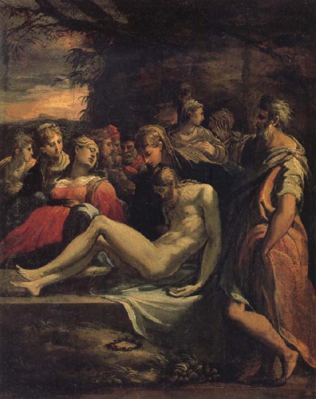 PARMIGIANINO The Entombment oil painting image