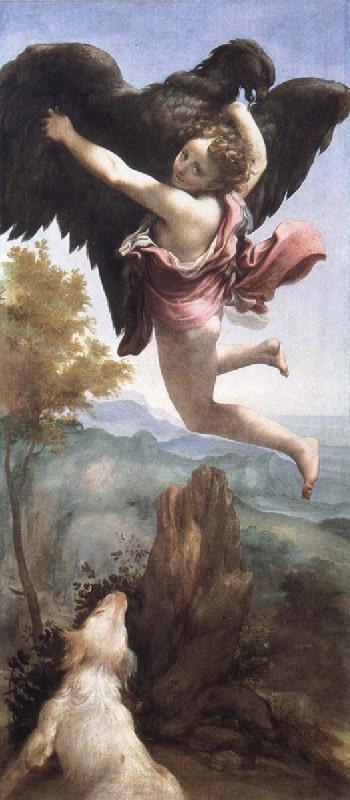 Correggio Abducation of Ganymede oil painting image