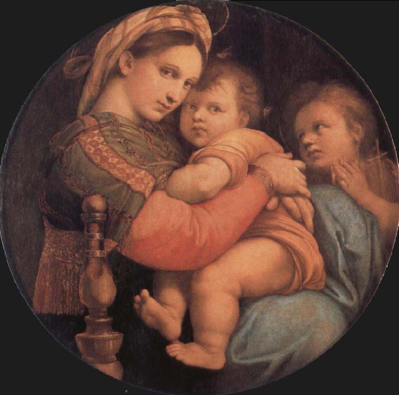 Raphael Madonna della Seggiola oil painting image